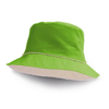 OLSEN. Bucket hat in lime-green