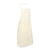 CHILLI. 100% cotton apron in Light Natural