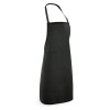 CURRY. Apron in cotton and polyester in black
