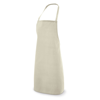 CURRY. Apron in cotton and polyester in tawny