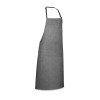 ZIMBRO. Apron with recycled cotton (140 g/m²) in Black