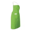 CHIVES. Apron in cotton and polyester in Light Green