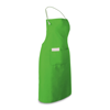 CHIVES. Apron in cotton and polyester in lime-green