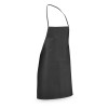 CELERY. Non-woven apron (80 g/m²) in black