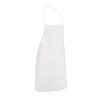 CELERY. Non-woven apron (80 g/m²) in white