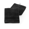 GOLFI. Multifunctional cotton towel in black