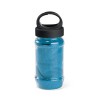 ARTX PLUS. Polyamide and polyester sports towel with bottle in Light Blue