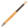 Tian Bamboo Ball Pen with Soft Feel Upper Barrel in GREY