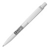 Matte Recycled Ball Pen in WHITE