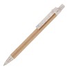 Jura Card Ball Pen With Wheat Trim in NATURAL
