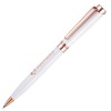 Lysander Rose Gold Pencil in WHITE