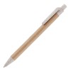 Ayr-Card Ball Pen With Wheat Trim in NATURAL