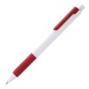 Cayman Grip Ball Pen (coloured Trim) in RED