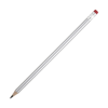 Hb Rubber Tipped Pencils in silver