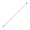 Hb Rubber Tipped Pencils in white