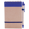Notebook Ecocard in blue