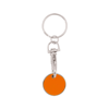 Keyring Coin Euromarket in orange