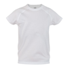 Kid T-Shirt Tecnic Plus in white