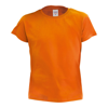 Kid Colour T-Shirt Hecom in orange