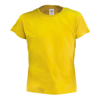 Kid Colour T-Shirt Hecom in yellow