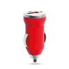 USB Car Charger Hikal in red