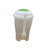 Salad Container Dinder in green