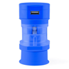 Plug Adapter Tribox in blue
