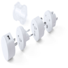 Plug Adapter Tribox in white