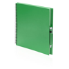 Notebook Tecnar in green