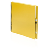 Notebook Tecnar in yellow
