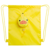 Foldable Drawstring Bag Kissa in yellow