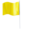 Pennant Flag Rolof in yellow