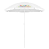 Beach Umbrella Mojácar in white