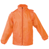 Raincoat Grid in orange