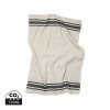 VINGA Lima linen blend kitchen towel in Black