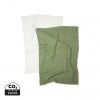 VINGA Cromer waffle kitchen towel, 2 pcs in Green