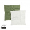 VINGA Cromer waffle dish cloth, 2 pcs in Green