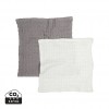 VINGA Cromer waffle dish cloth, 2 pcs in Grey
