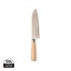 VINGA Hattasan Damascus Santoku knife in Silver