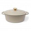 VINGA Monte enameled cast iron pot 3.5L in Grey