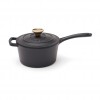 VINGA Monte enamelled cast iron pot 1,9L in Black