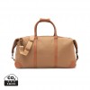 VINGA Sloane RCS RPET weekender bag in Brown