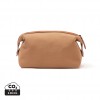 VINGA Sloane toiletry bag RCS recycled polyester in Brown