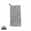 VINGA GRS RPET active dry towel 40 x 80cm in Grey