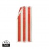 VINGA Valmer beach towel in Red, White