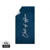 Vinga Lounge chair towel in Blue, White