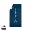 Vinga Lounge chair towel in Navy