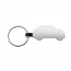 RCS recycled zinc alloy car keyring in Silver