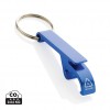 RCS recycled aluminum bottle and can opener in Blue