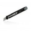 Refillable RCS recycled plastic snap-off knife in Grey